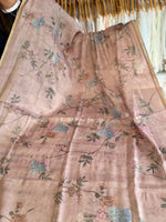 Tissue Chanderi blended saree/ GDF11