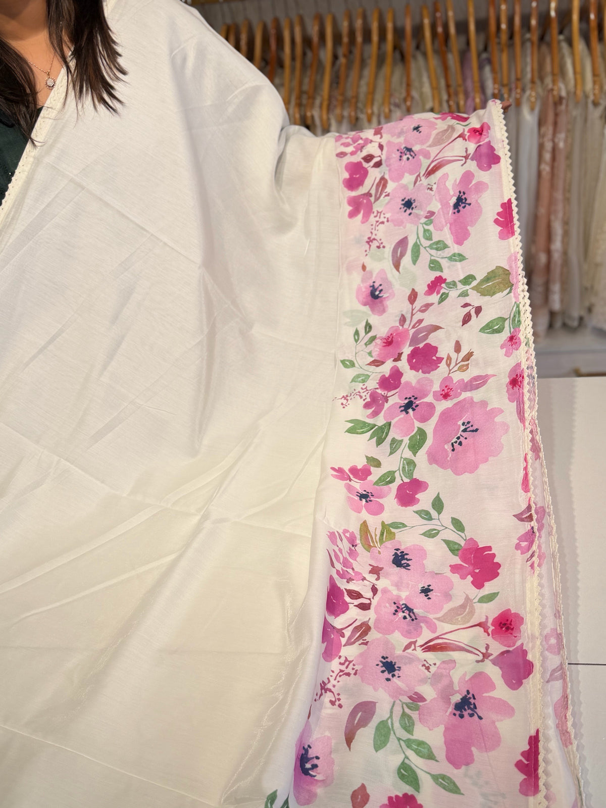 Chanderi Organza Blend/ G86A