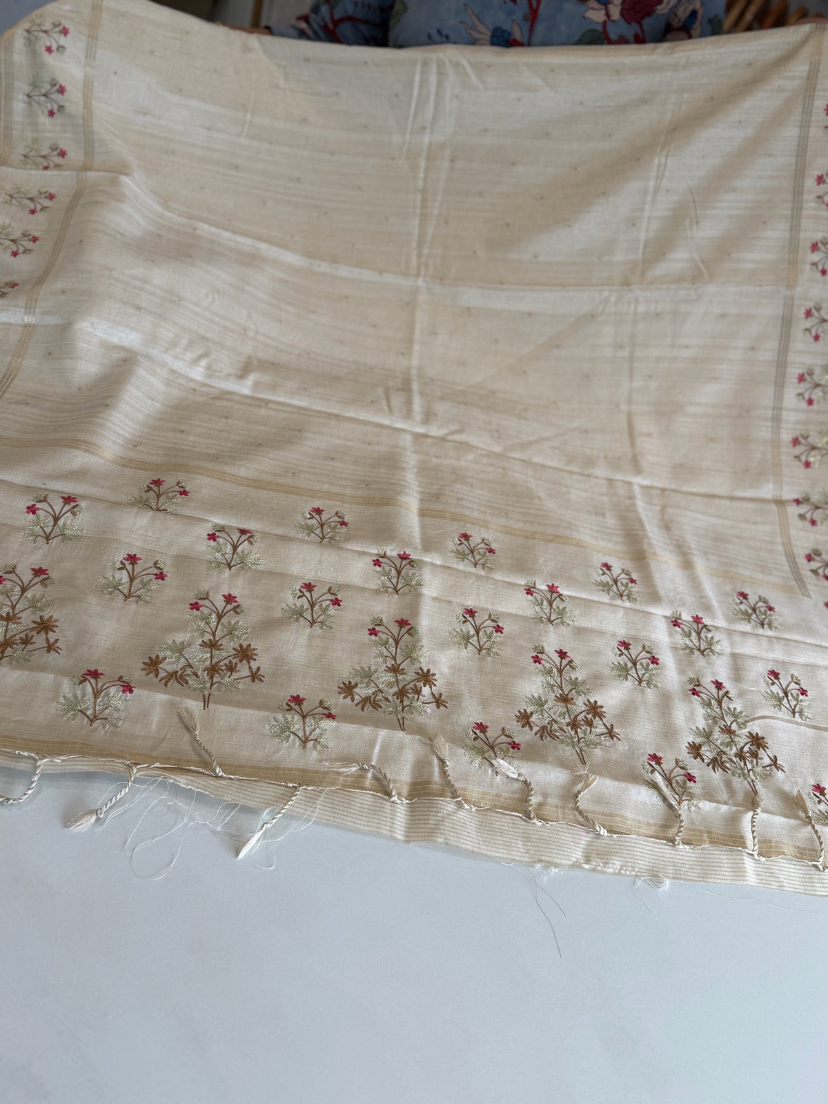 Semi Tussar saree / FD456