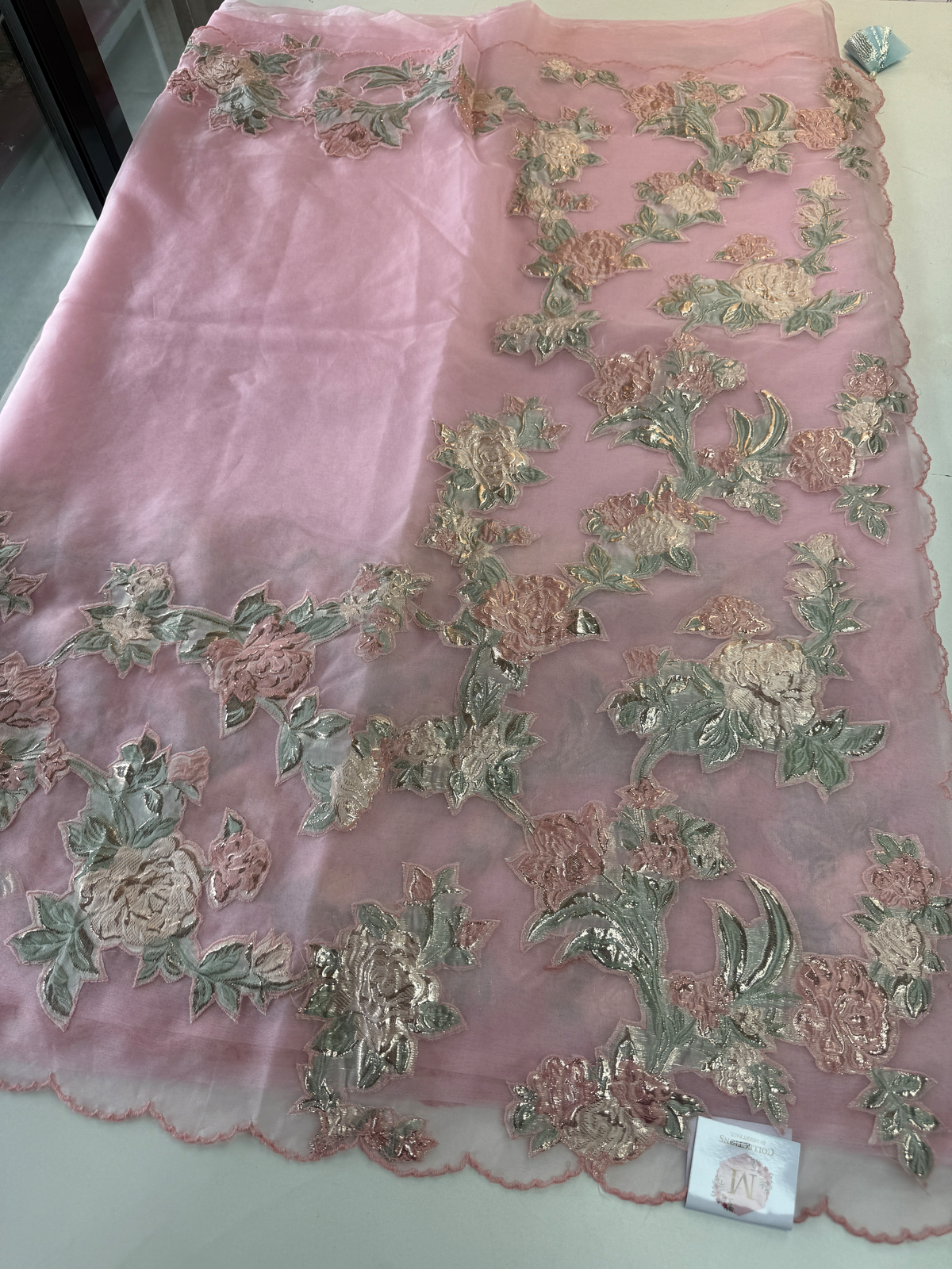 Soft organza premium saree/ AP505