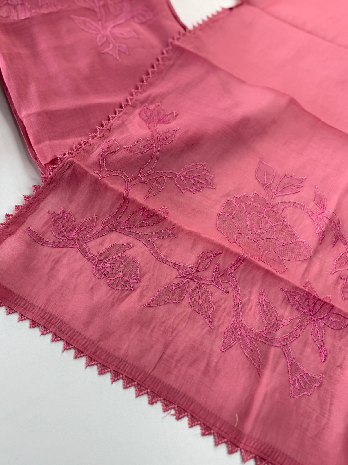 Soft Chanderi unstitched salwar set / NC57