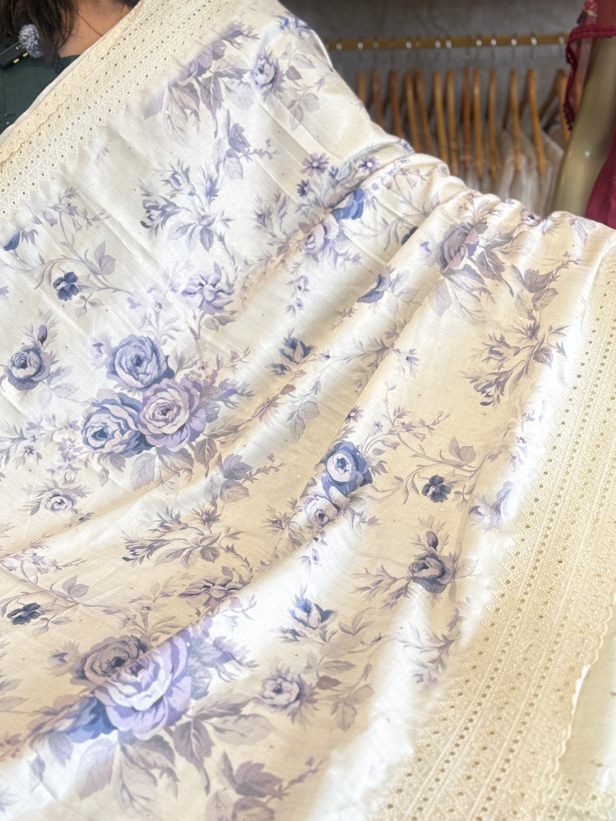 Soft semi silk saree/ K804