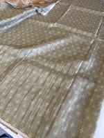 Soft semi Tussar saree/ D527