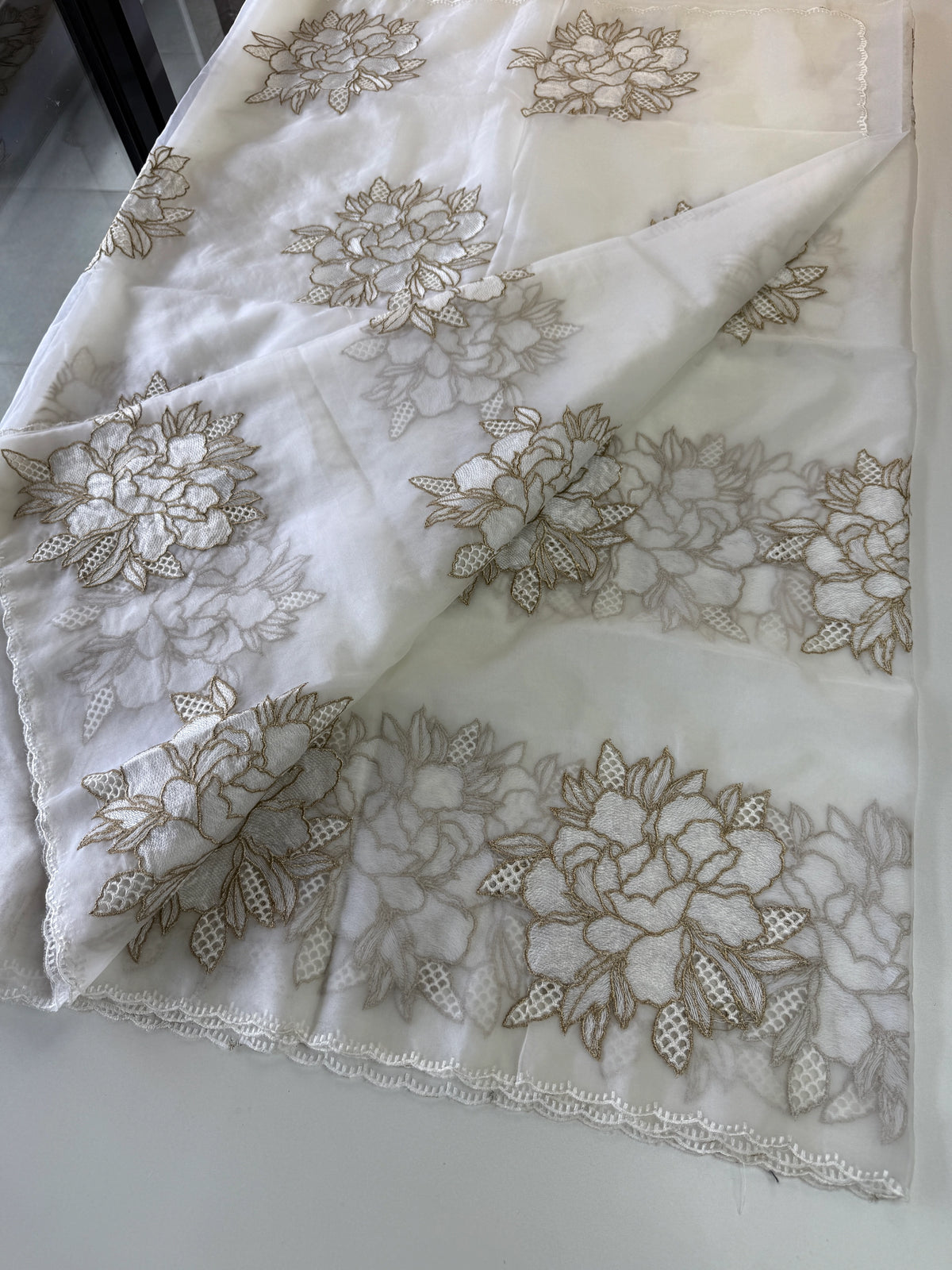 Soft organza saree/ CW766