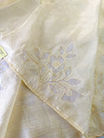 Crushed crape saree/ AM101