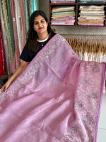 Tissue Chanderi Blended Saree/ 857E