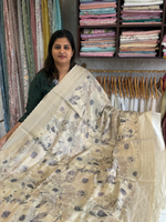 Soft semi silk saree / 7599