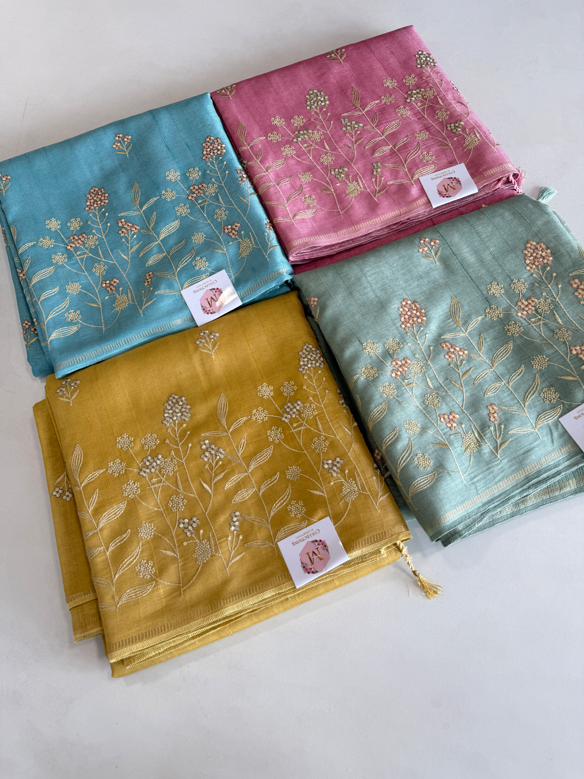 Soft Semi Tussar Saree / FGD481