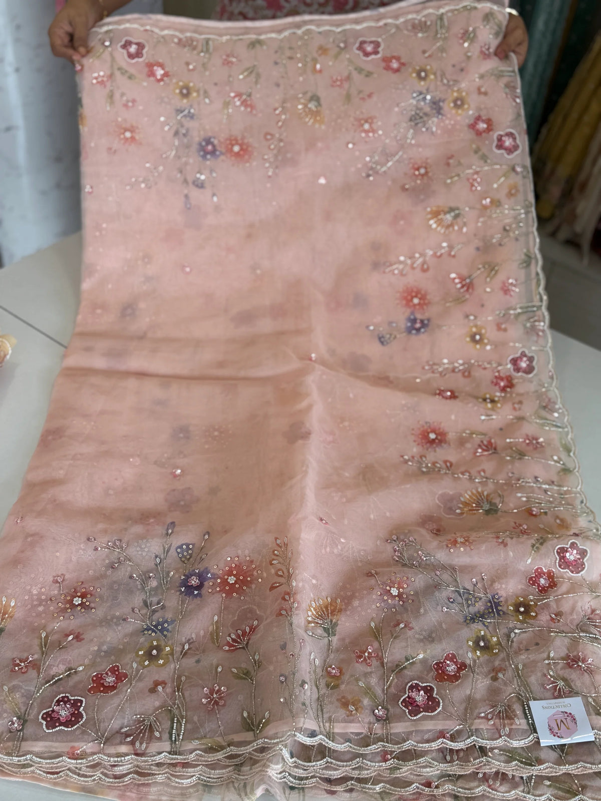 Organza Saree/ AM111