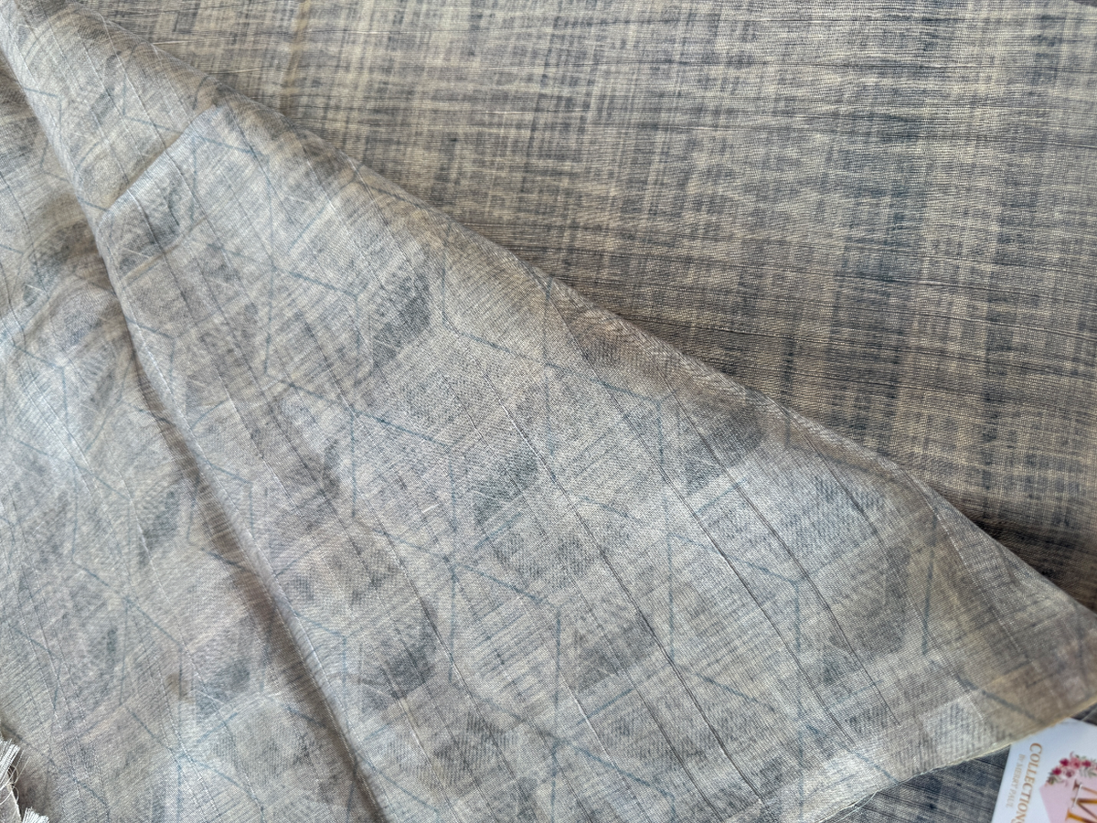Soft semi silk blended/ 4734