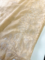 Crushed crape saree/ AM101