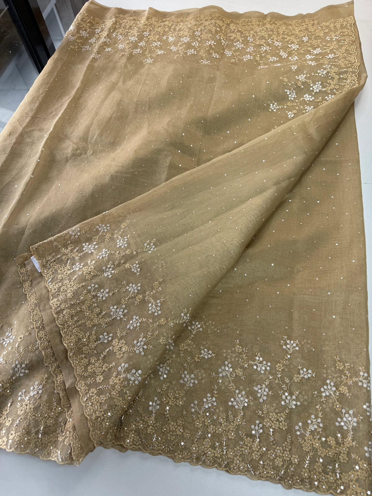 Tissue Chanderi saree/ HL456