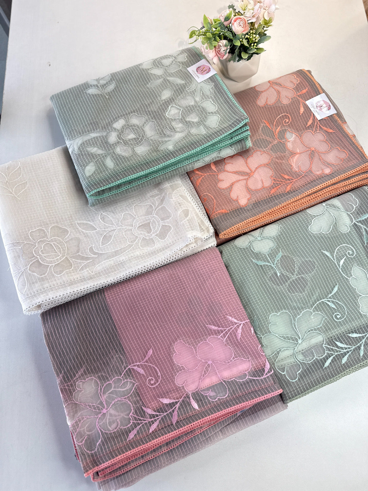 Net Kotta Saree/ 120EFS