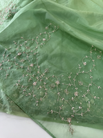 Soft Organza party wear saree/ HM115