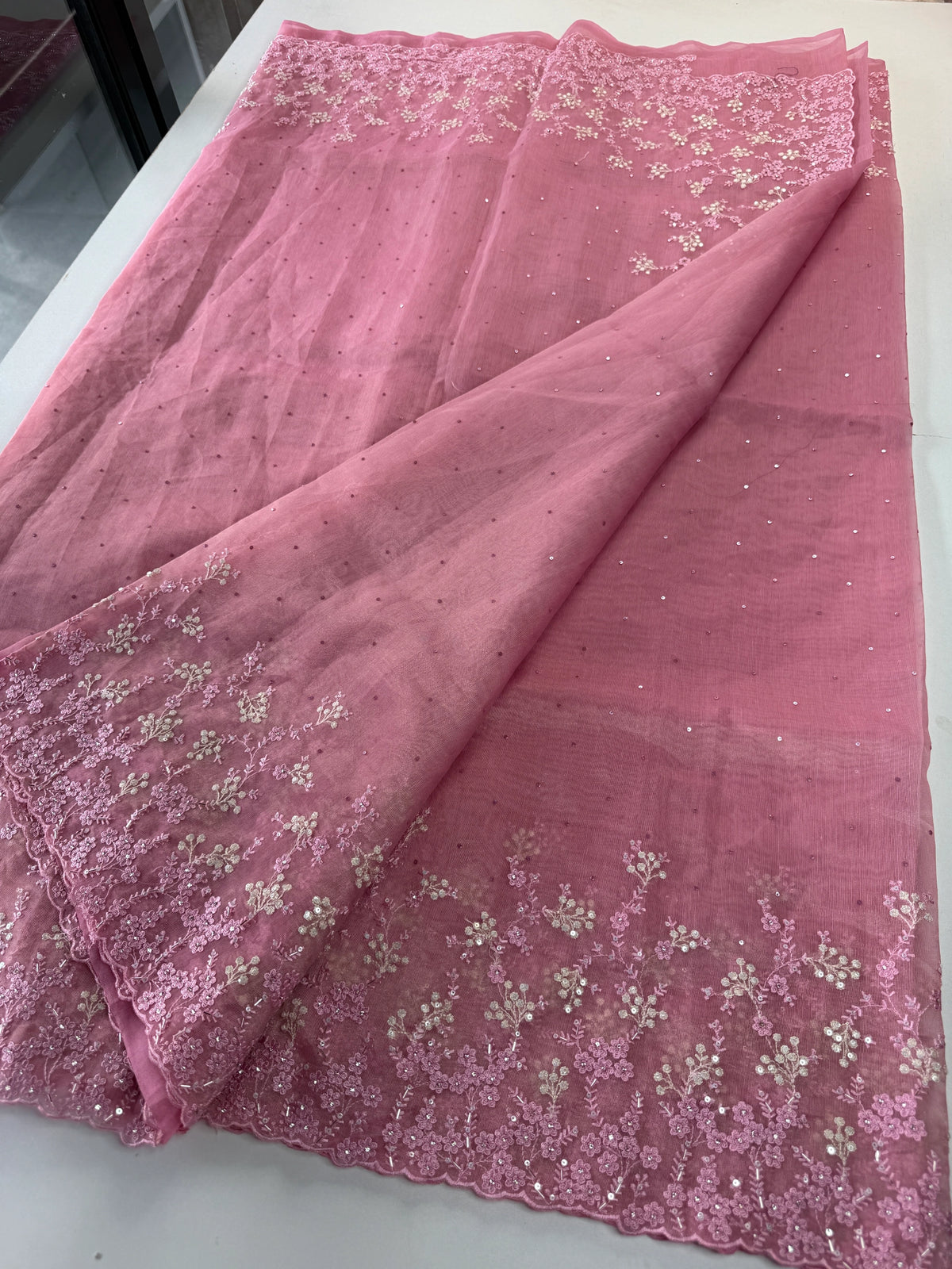Tissue Chanderi saree/ HL456