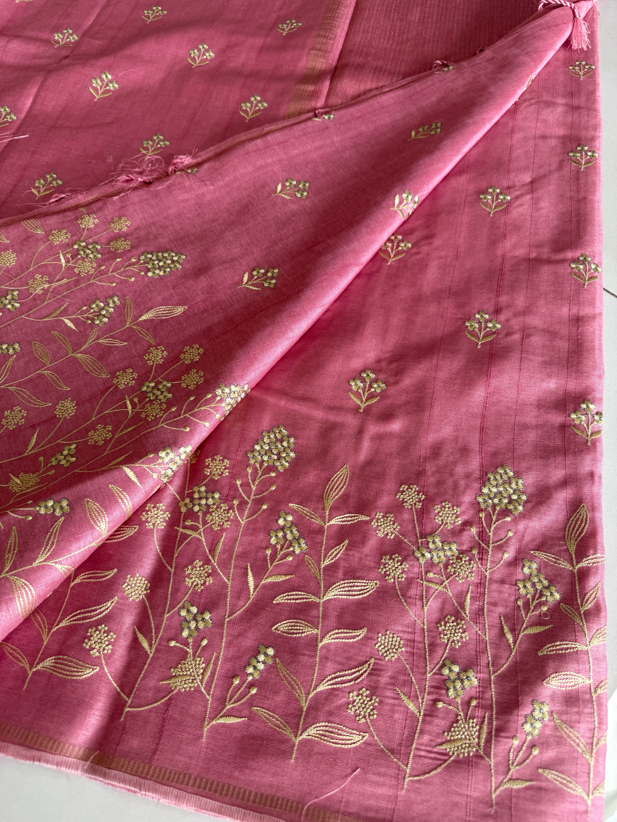 Soft Semi Tussar Saree / FGD481