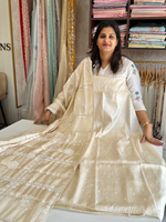 Soft Chanderi unstitched salwar set / NC134