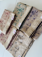 Soft semi Tussar finished saree/ FC433
