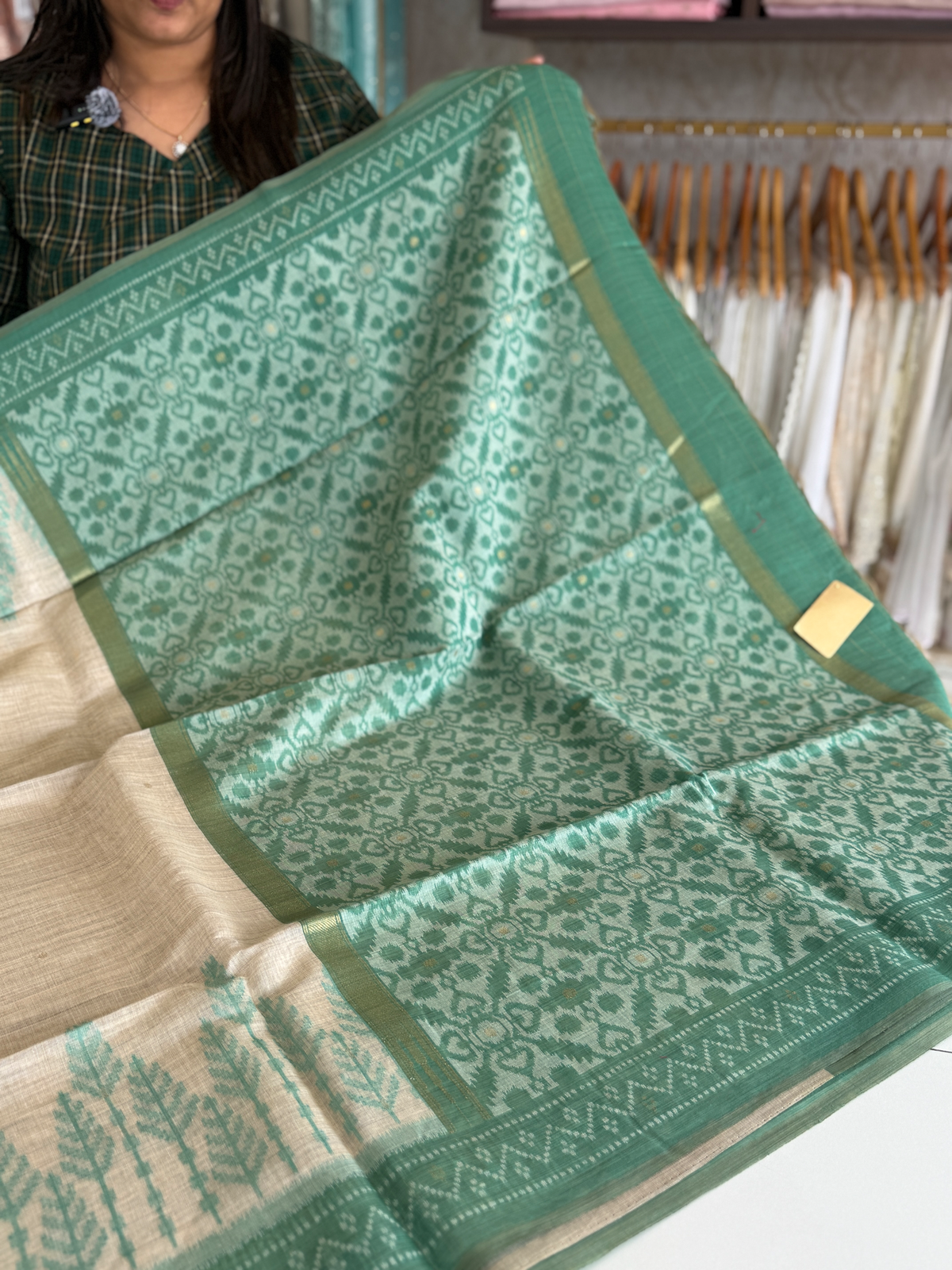 Khadhi cotton saree/ MC155