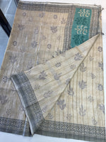 Soft seminTussar Saree/ D523