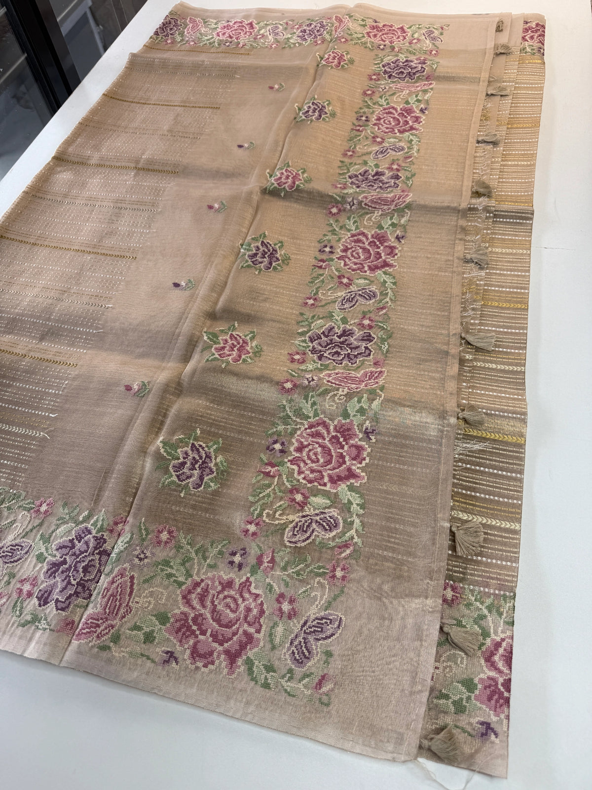 Tissue saree/ ACP03