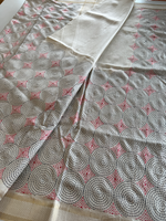 Soft semi Tussar Saree/ 7684c