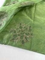 Soft organza saree/ CW766
