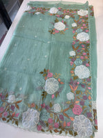 Korean Organza Saree/ MSA122