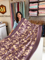 Semi Tussar printed saree/ PP06