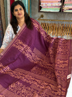 Semi Tussar Saree/ KE11