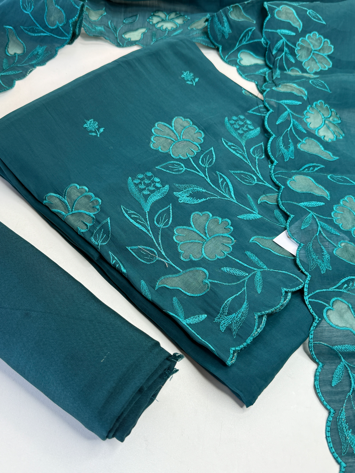 Soft Chanderi unstitched salwar set / 169B