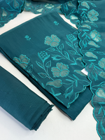 Soft Chanderi unstitched salwar set / 169B