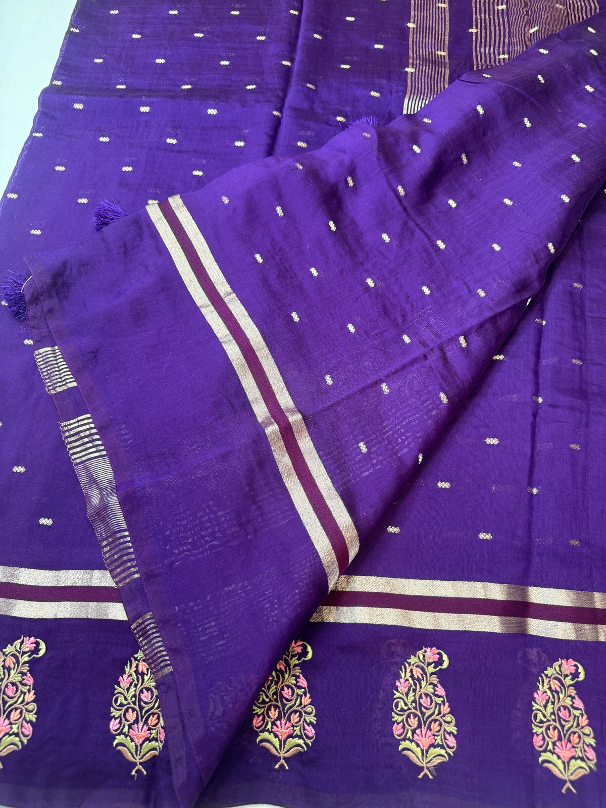 Soft mal cotton Saree/ FC52