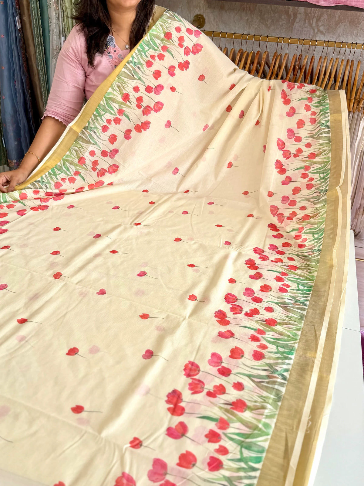 Onam Saree/ MC444