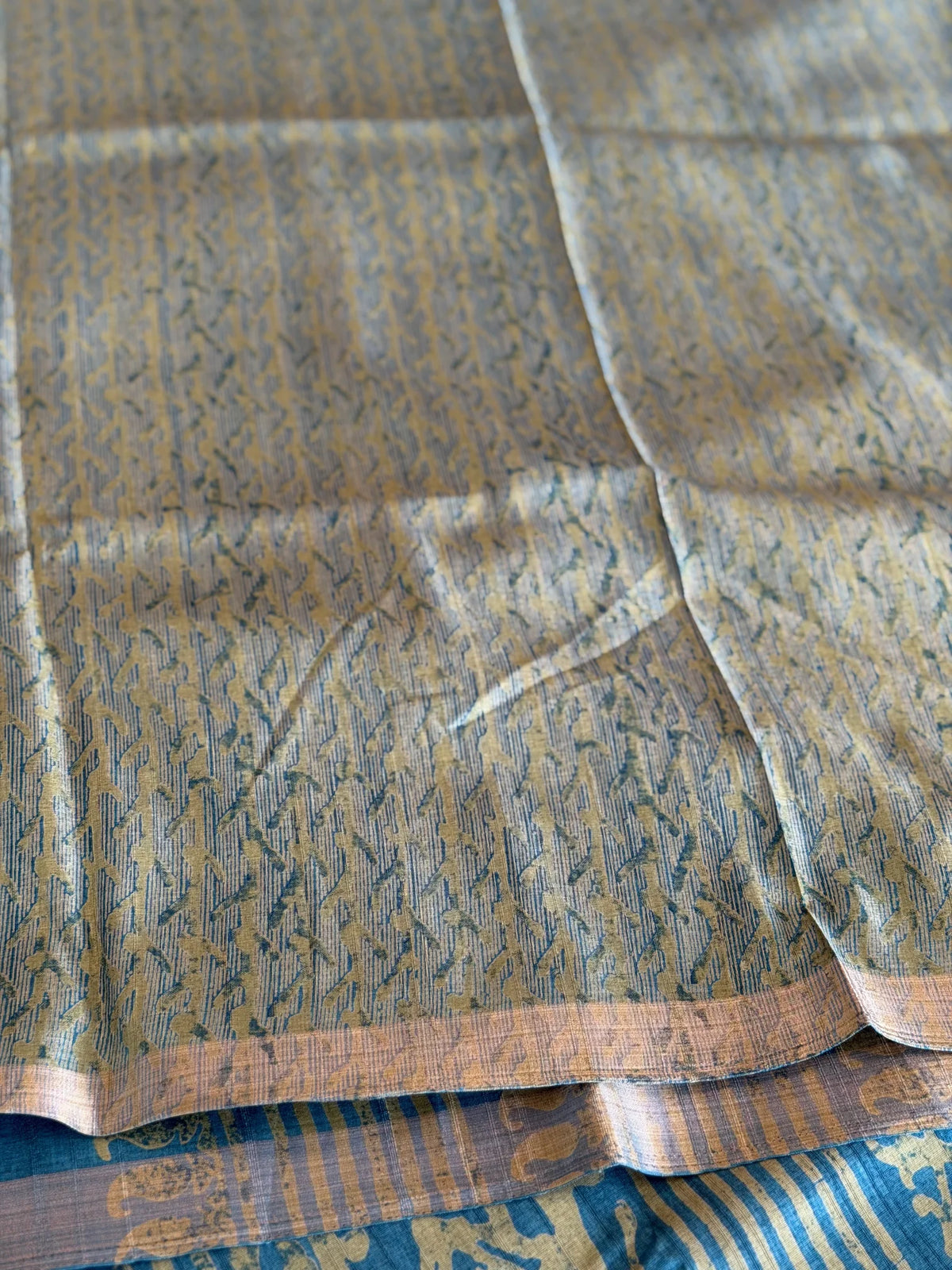 Semi Tussar Saree/ KE11