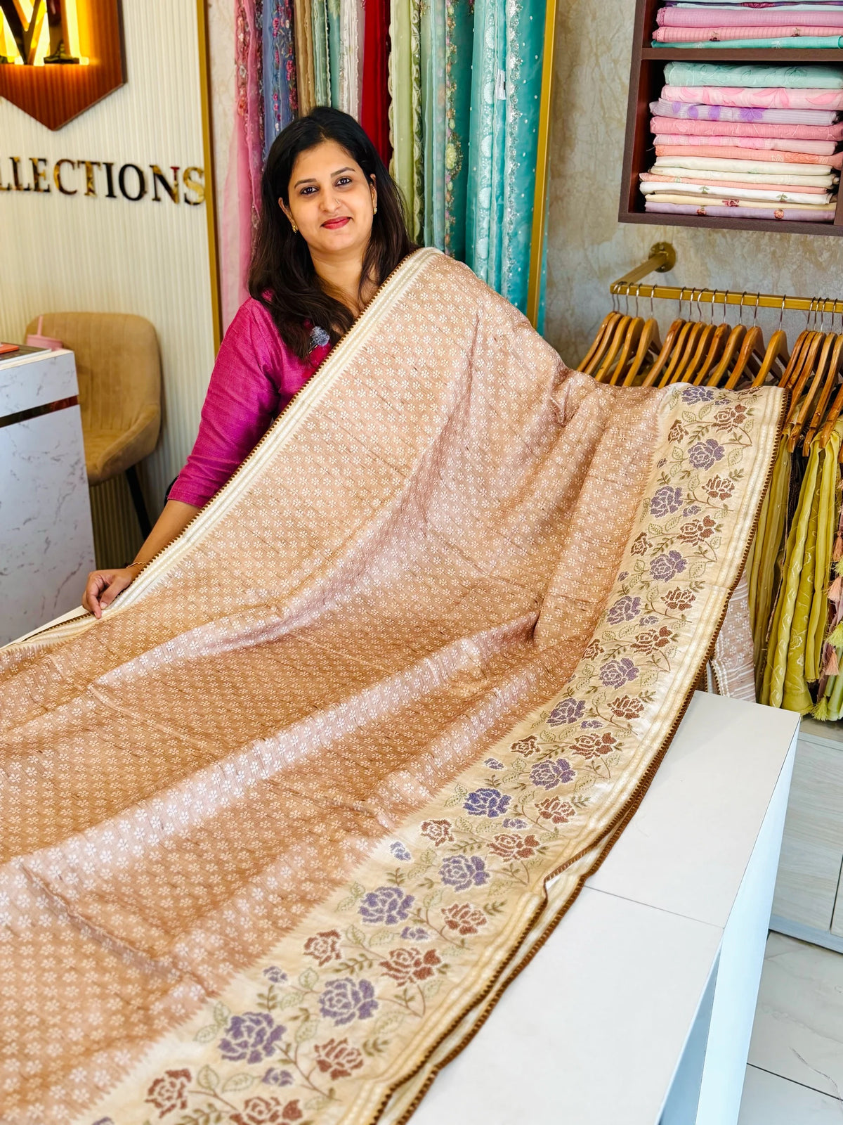 Semi silk Saree/ 215D