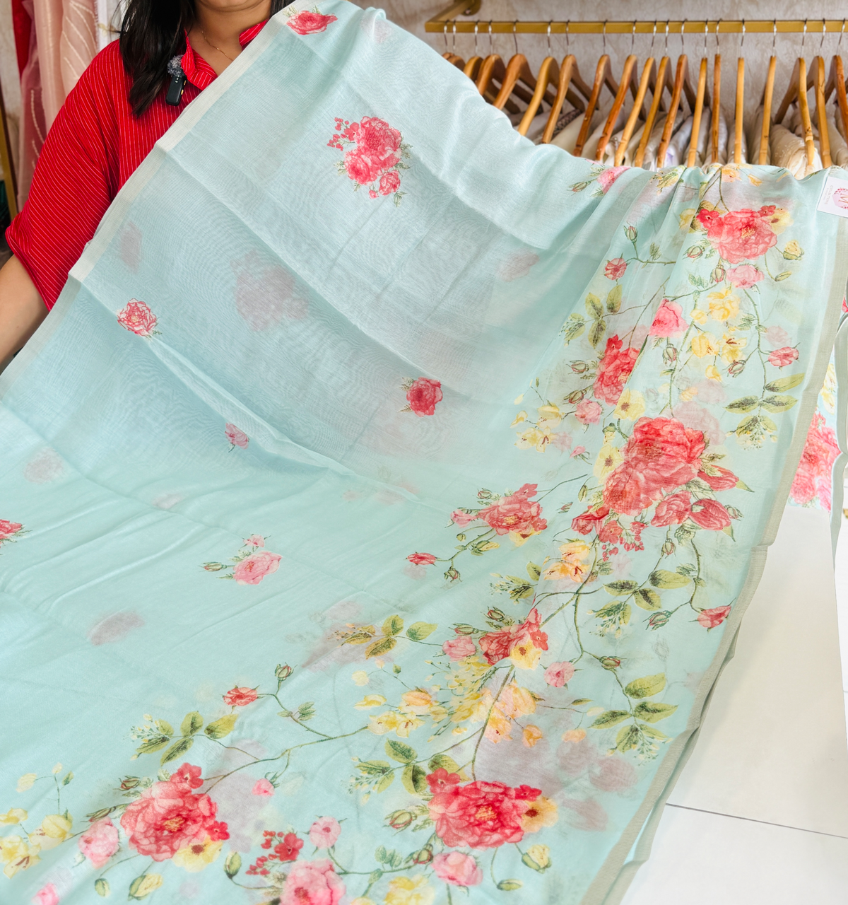 Soft mal cotton saree/ SH106