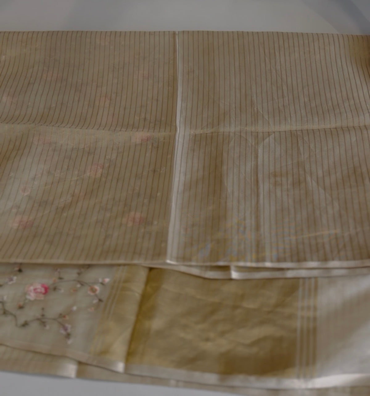 Organza Blended Saree/ DP26