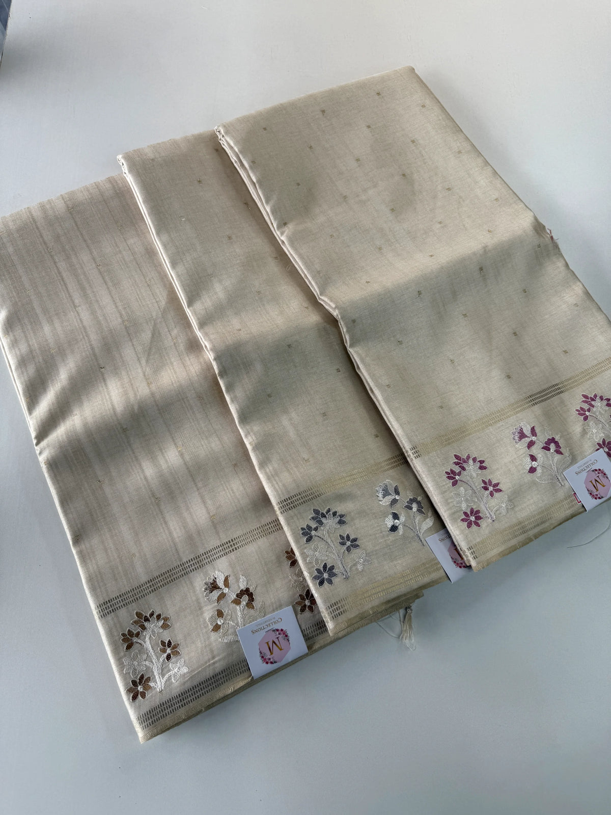 Soft semi Tussar saree / GD371