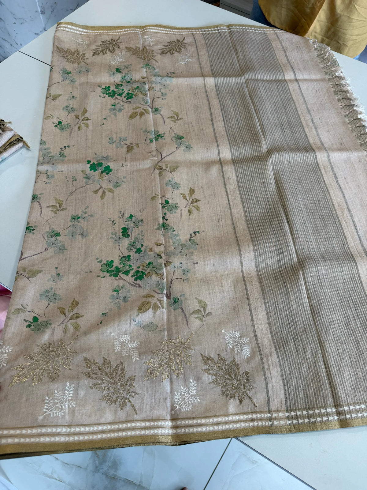 Soft semi Tussar Saree/ 2295
