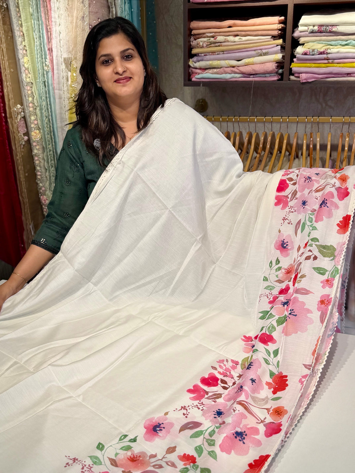 Chanderi Organza Blend/ G86A