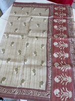 Soft semi Tussar saree/ D527