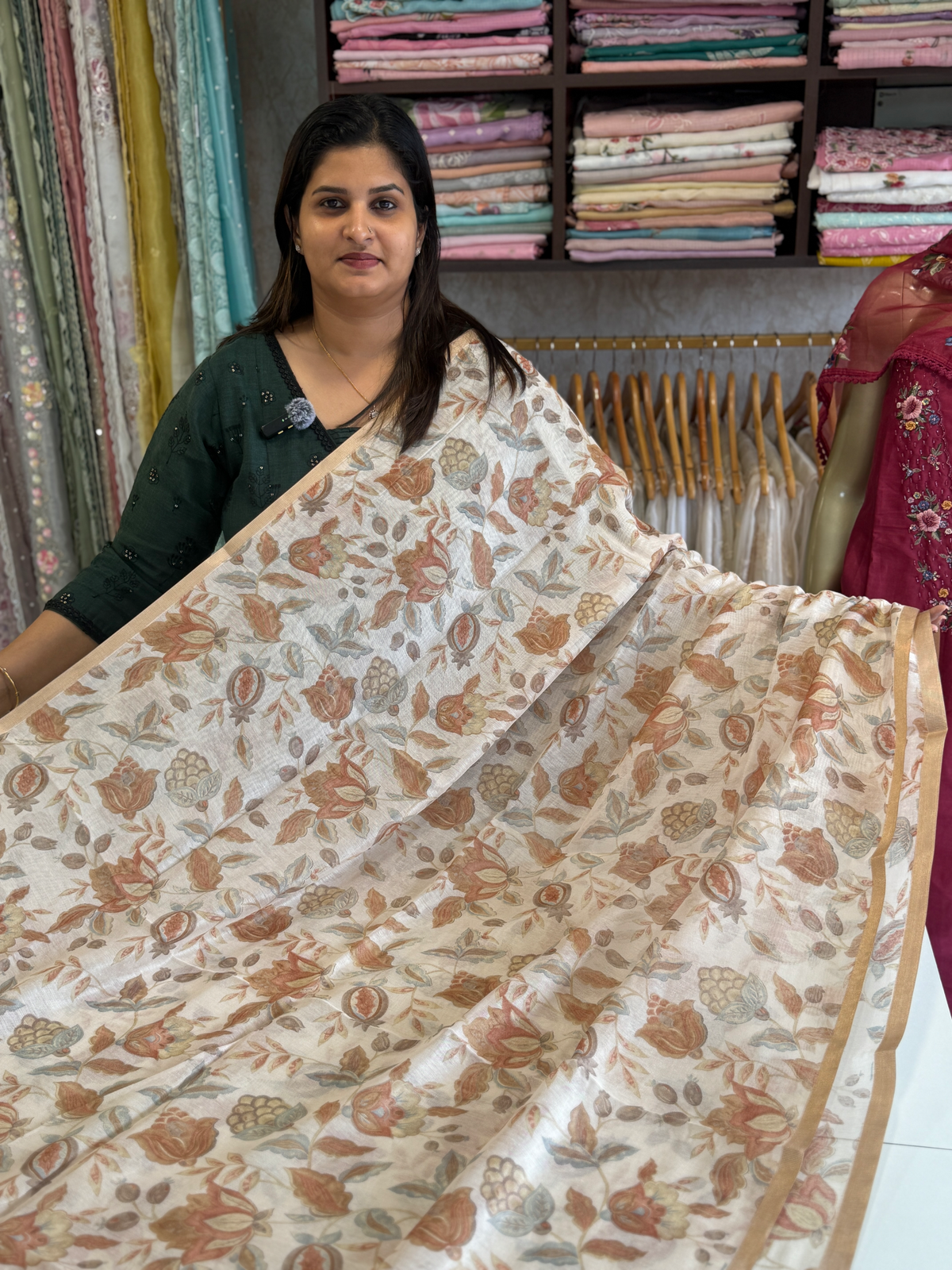 Mal cotton saree/ SH303