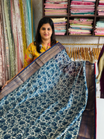 Pure Chanderi silk saree / GTD04