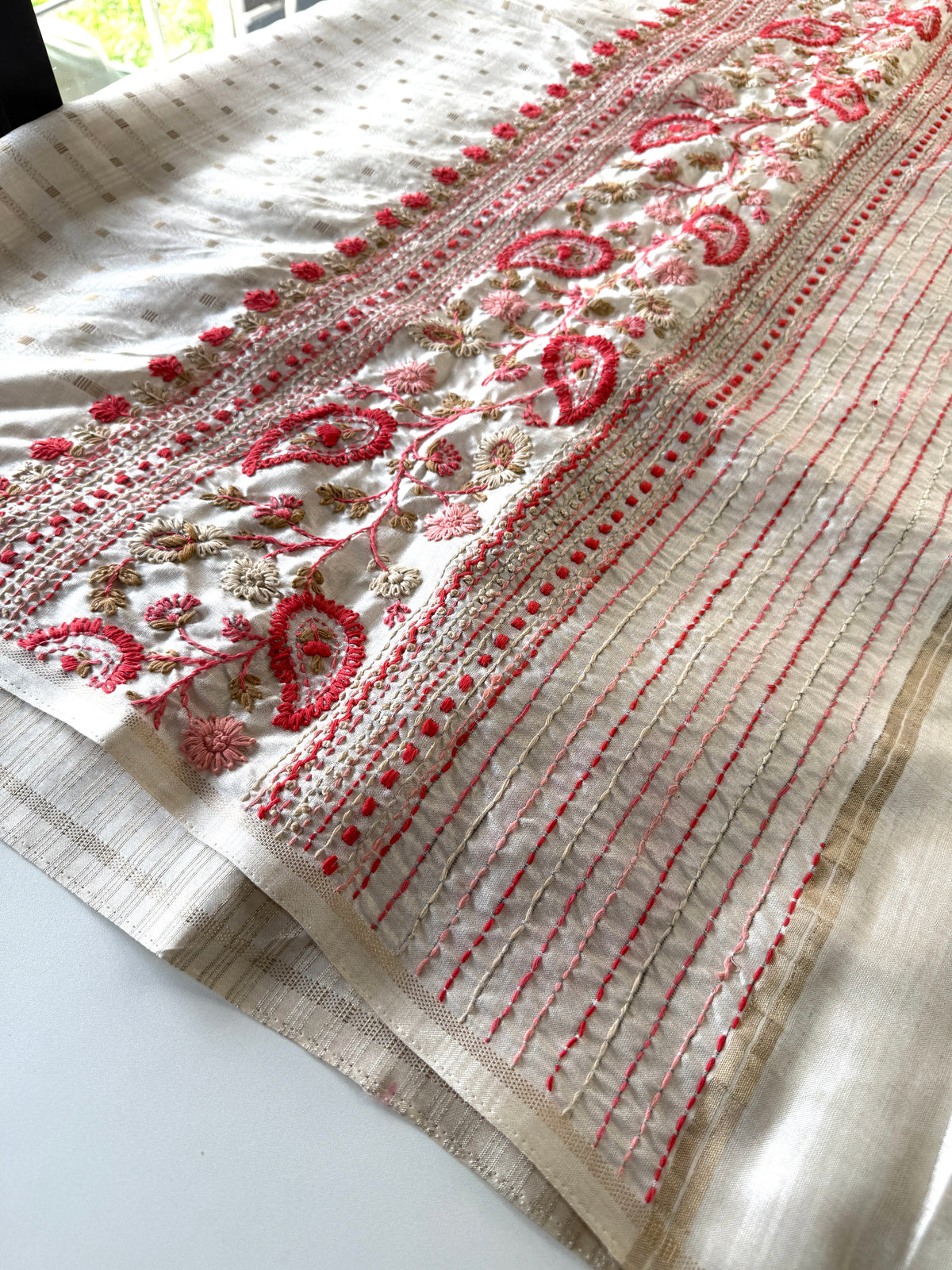 Soft semi Tussar saree/ 446H