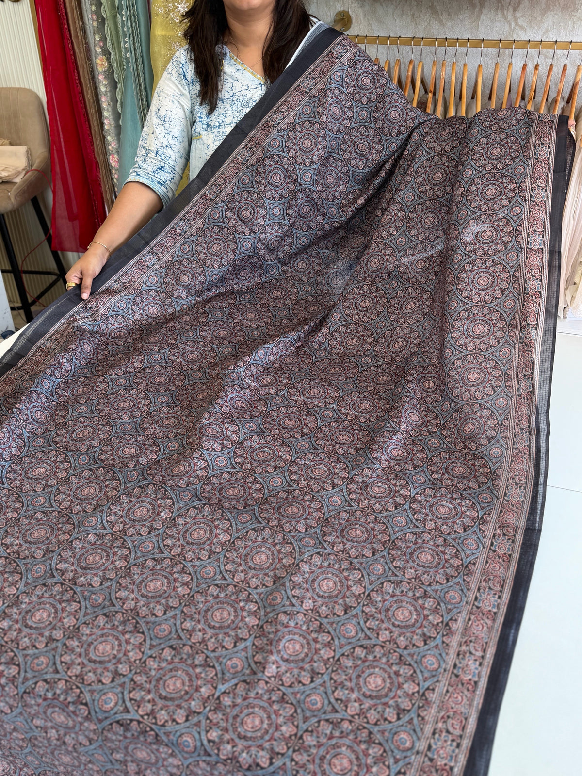 Kotta finished saree/ SR635
