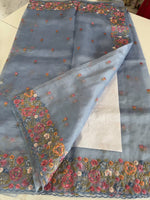 Glass organza saree/ 67HL