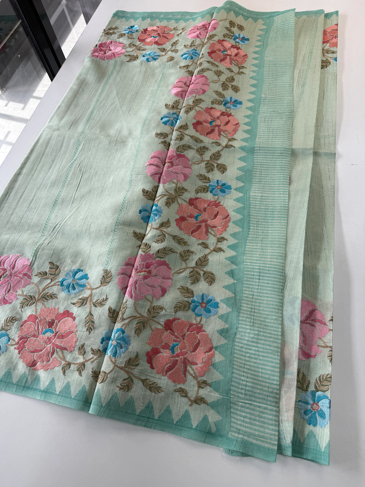 Semi Tussar saree/ ND46
