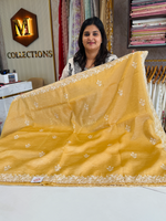 Crushed Crape Saree/ HW507