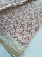 Soft Semi Tussar Saree/ 8016